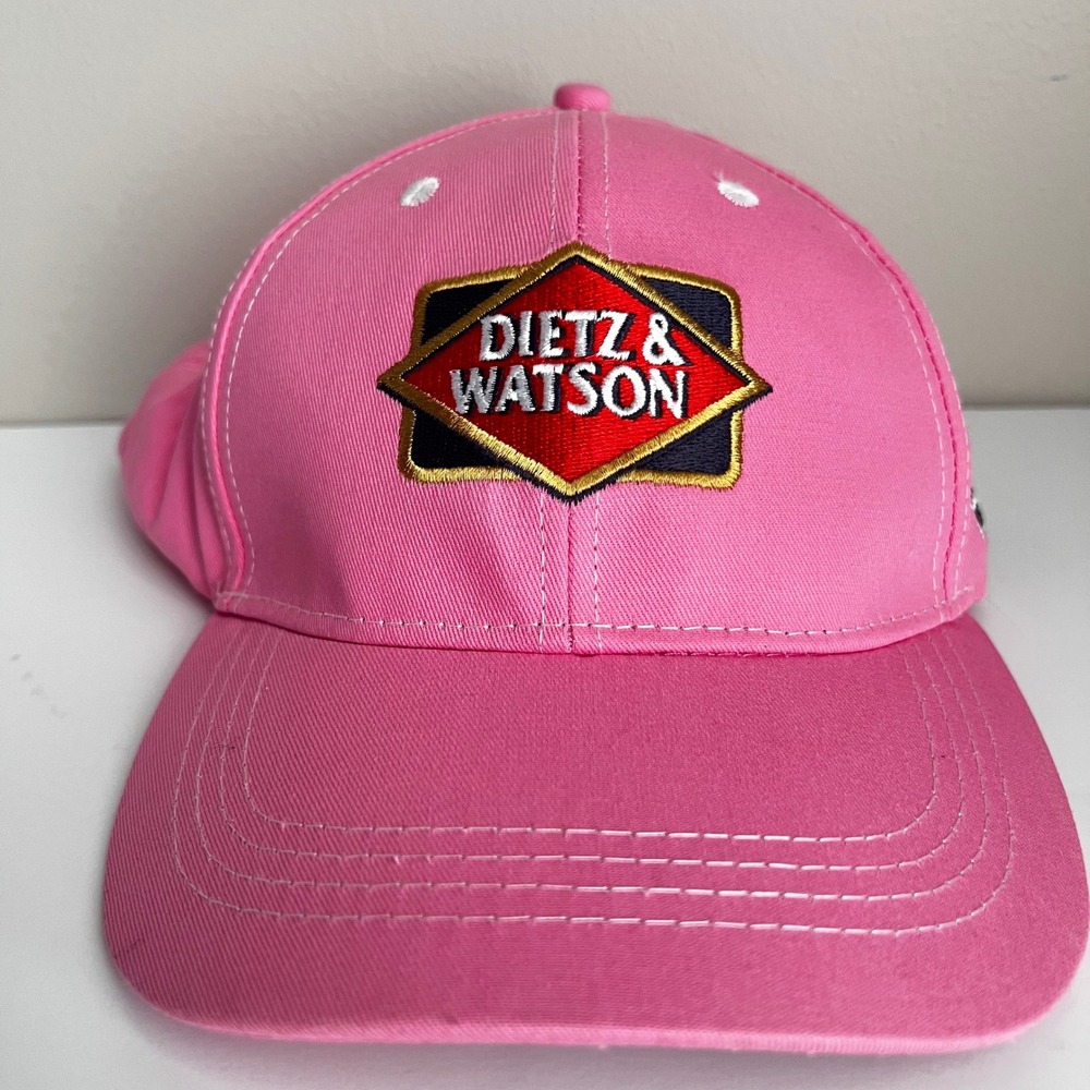 Dietz & Watson Susan G Komen Pink Baseball Cap Breast Cancer Awareness Hat